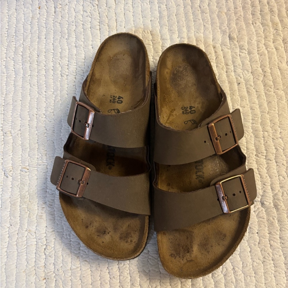 Birkenstock Brown double Strap Sandals